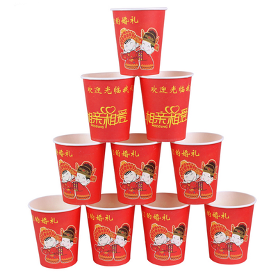 婚庆纸杯定制